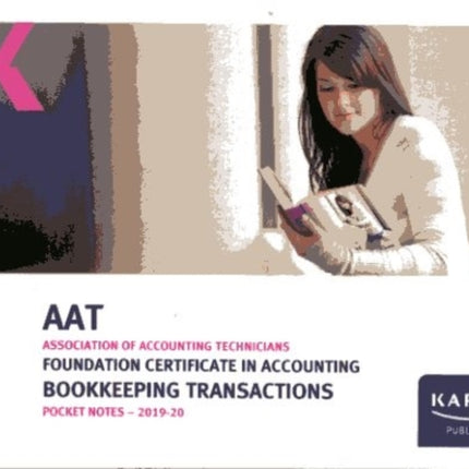 BOOKKEEPING TRANSACTIONS - POCKET NOTES