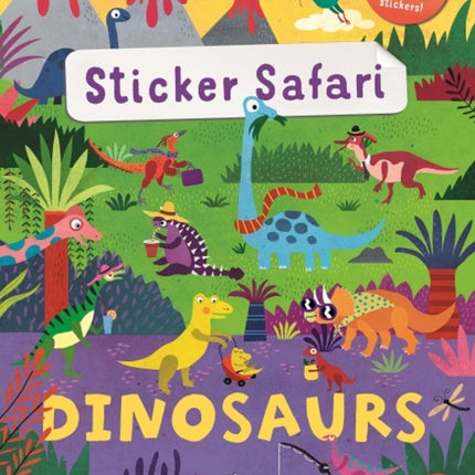 Sticker Safari: Dinosaurs