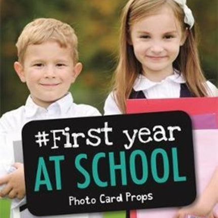 Make a Memory #First Year at School Photo Card Props: Capture those first moments, remember them forever.