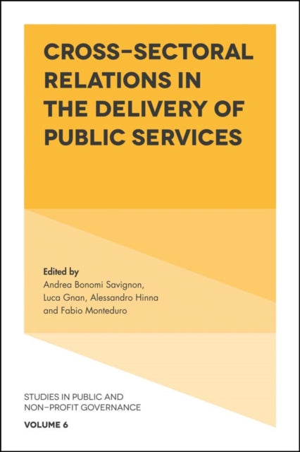 Cross-Sectoral Relations in the Delivery of Public Services