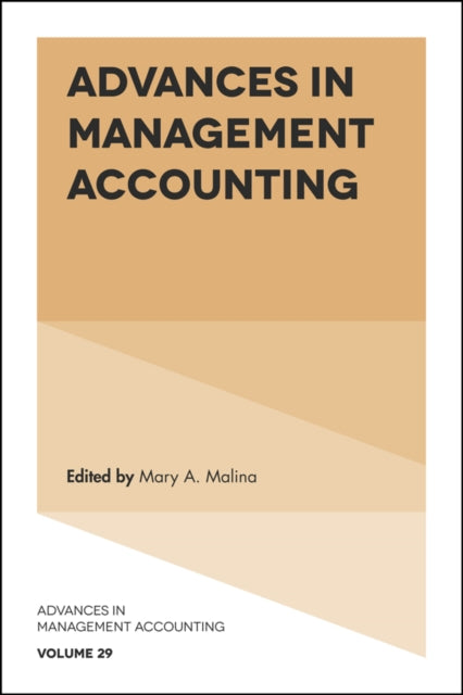 Advances in Management Accounting