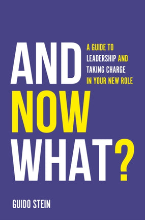 And Now What?: A Guide to Leadership and Taking Charge in Your New Role