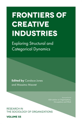 Frontiers of Creative Industries: Exploring Structural and Categorical Dynamics