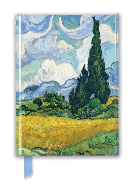 Vincent van Gogh: Wheat Field with Cypresses (Foiled Journal)