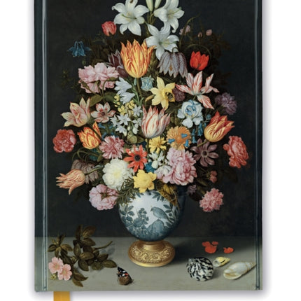 National Gallery: Bosschaert the Elder: Still Life of Flowers (Foiled Journal)