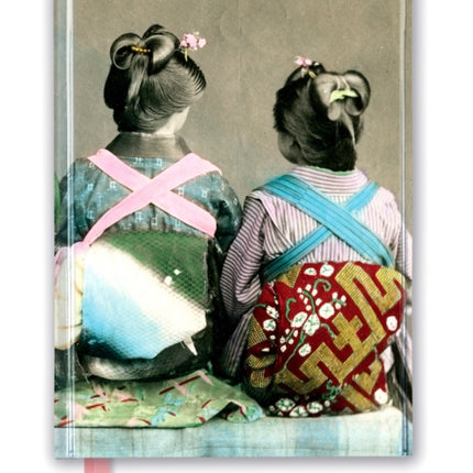 Japanese Dancers Wearing Traditional Kimonos