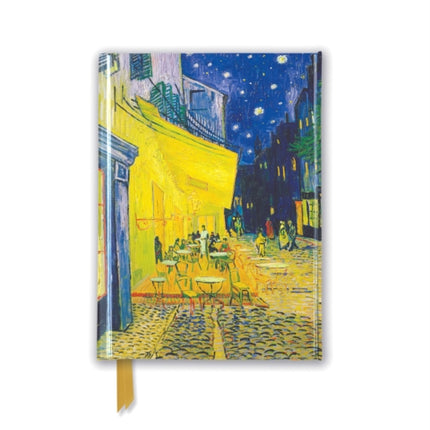 Vincent van Gogh: Café Terrace (Foiled Pocket Journal)