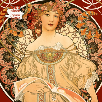 Adult Jigsaw Puzzle Alphonse Mucha Reverie