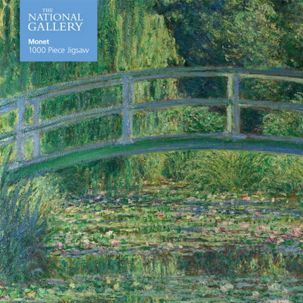 Adult Jigsaw Puzzle National Gallery Monet The WaterLily Pond