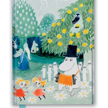 Moomin: Cover of Finn Family Moomintroll (Foiled Journal)