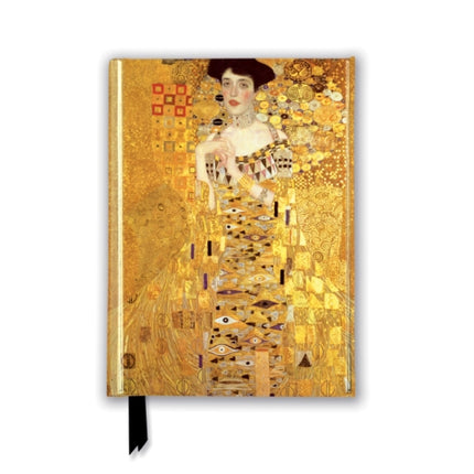 Gustav Klimt: Adele Bloch Bauer I (Foiled Pocket Journal)