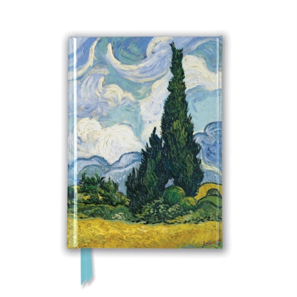 Vincent Van Gogh: Wheat Field with Cypresses (Foiled Pocket Journal)