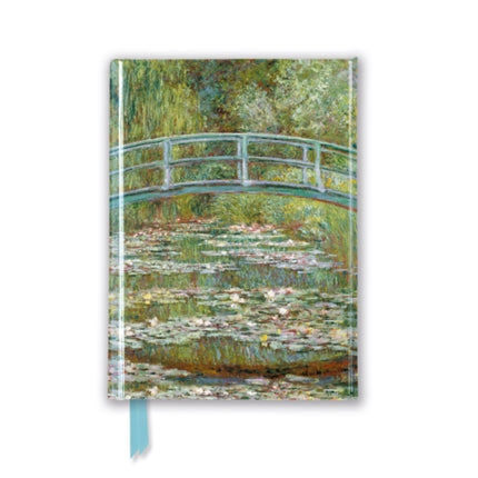 Claude Monet: Bridge over a Pond of Water Lilies (Foiled Pocket Journal)