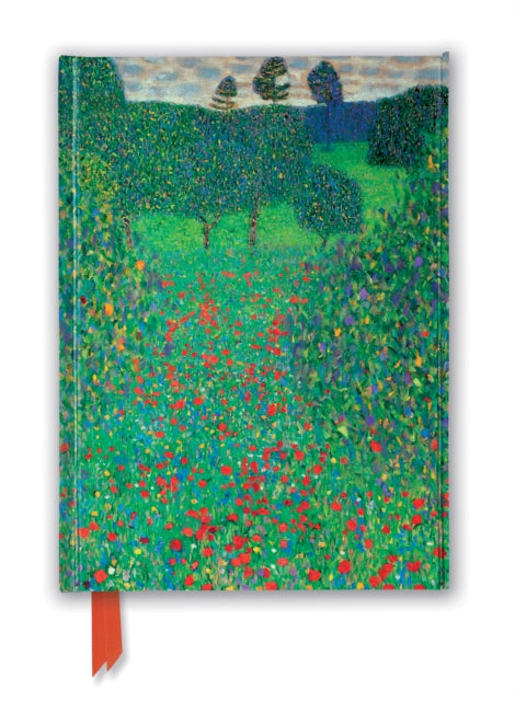 Gustav Klimt: Poppy Field (Foiled Journal)