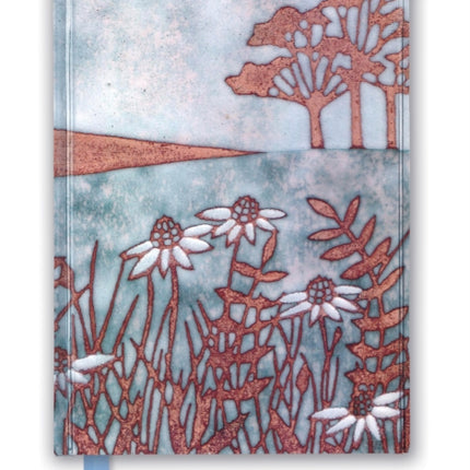 Janine Partington: Copper Foil Meadow Scene (Foiled Journal)