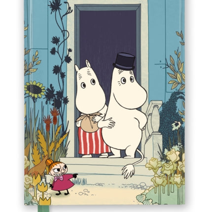 Moomins on the Riviera Foiled Journal Flame Tree Notebooks