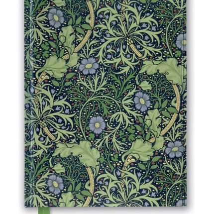 William Morris: Seaweed Wallpaper Design (Foiled Journal)