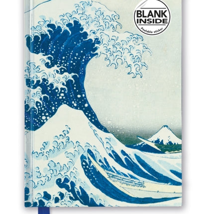 Hokusai: The Great Wave (Foiled Blank Journal)