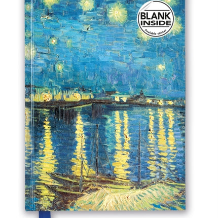 Vincent van Gogh: Starry Night over the Rhône (Foiled Blank Journal)