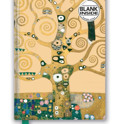 Gustav Klimt: Tree of Life (Foiled Blank Journal)