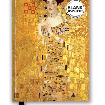 Gustav Klimt: Adele Bloch Bauer I (Foiled Blank Journal)