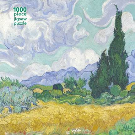 Adult Jigsaw Puzzle Vincent van Gogh Wheatfield with Cypress