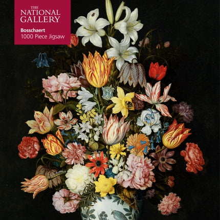 Adult Jigsaw Puzzle National Gallery Bosschaert the Elder A Still Life of Flowers