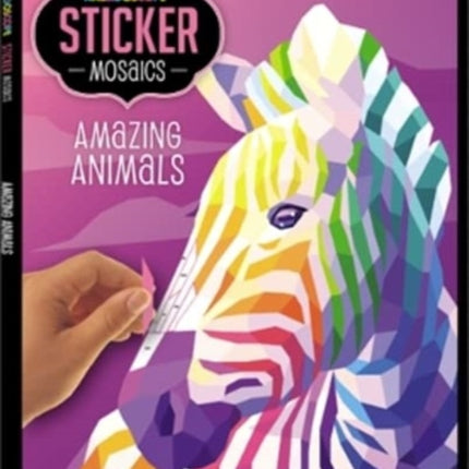 Kaleidoscope Sticker Mosaics Amazing Animals