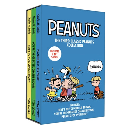 Peanuts Slipcase Set Heres to You Charlie Brown Youre the Greatest Charlie Brown Peanuts for Everybody