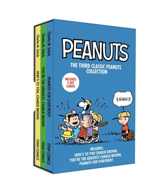 Peanuts Slipcase Set Heres to You Charlie Brown Youre the Greatest Charlie Brown Peanuts for Everybody