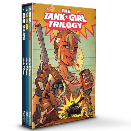 Tank Girl Trilogy Box Set GOLD WORLD WAR 2 GIRLS 1 TANK