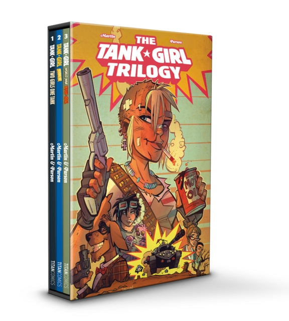 Tank Girl Trilogy Box Set GOLD WORLD WAR 2 GIRLS 1 TANK