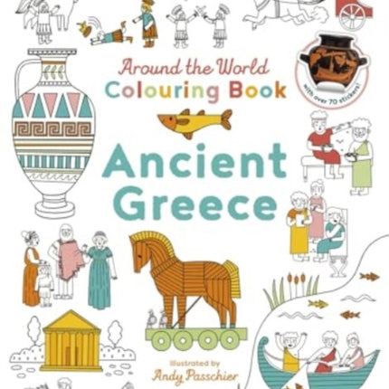 British Museum Around the World Colouring Ancient Greece