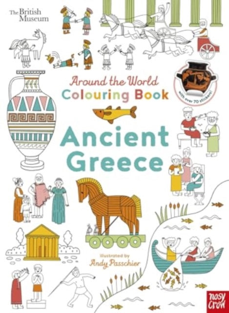 British Museum Around the World Colouring Ancient Greece