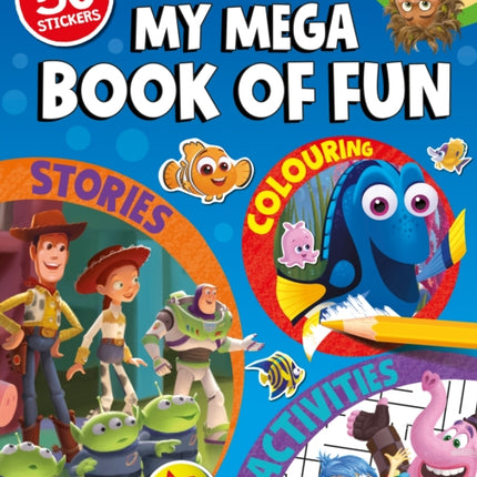 Disney Pixar: My Mega Book of Fun