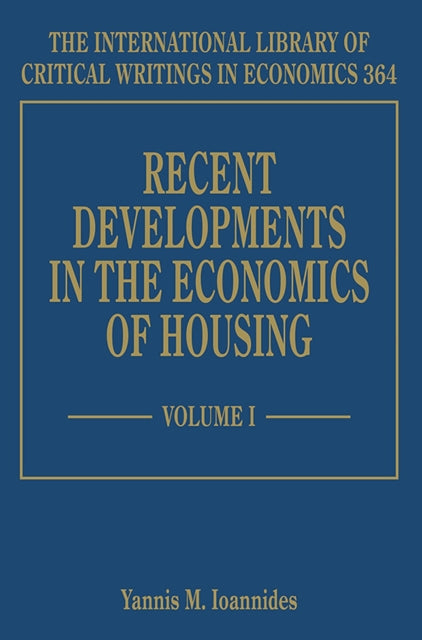 Recent Developments in the Economics of Housing