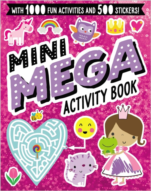 Mini Mega Sticker Book Pink