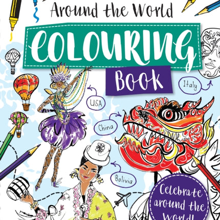 Lonely Planet Kids Around the World Colouring Book