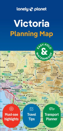 Lonely Planet Victoria Planning Map