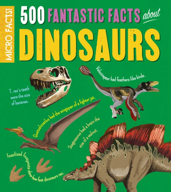 Micro Facts!: 500 Fantastic Facts About Dinosaurs