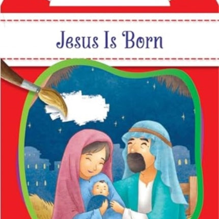 Colour with the Bible Jesus Is Born