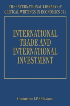 International Trade and International Investment