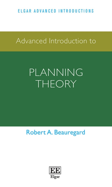 Advanced Introduction to Planning Theory