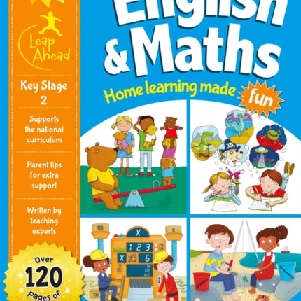 Leap Ahead Bumper Workbook: 7+ Years English & Maths