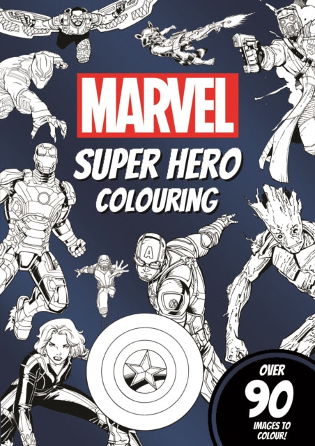 Marvel Super Hero Colouring