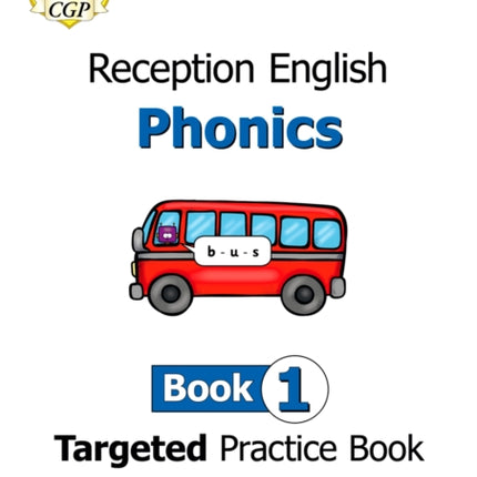 Reception English Phonics Targeted Practice Book - Book 1