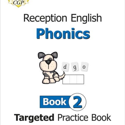 Reception English Phonics Targeted Practice Book - Book 2