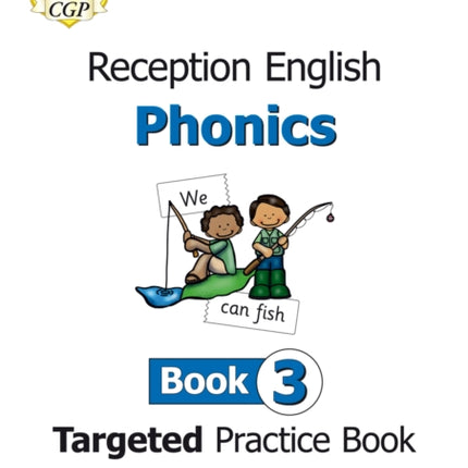 Reception English Phonics Targeted Practice Book - Book 3