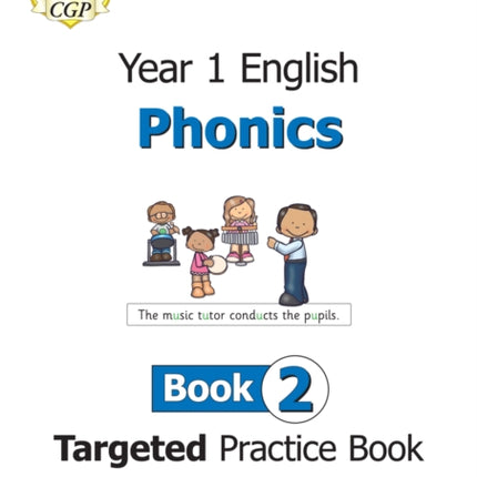 KS1 English Year 1 Phonics Targeted Practice Book - Book 2