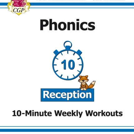 Reception English Phonics 10-Minute Weekly Workouts